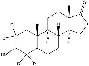 Androsterone-2,2,4,4-d4 Structure