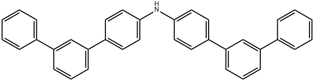 [1,1':3',1''-Terphenyl]-4-amine, N-[1,1':3',1''-terphenyl]-4-yl- 구조식 이미지