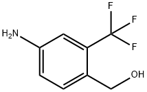 (4-Amino-2-trifluoromethyl-phenyl)-methanol 구조식 이미지