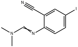 N'-(2-cyano-4-iodophenyl)-N,N-dimethylformamidine Structure