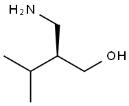 (S)-2-(aminomethyl)-3-methylbutan-1-ol Structure