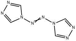 4H-1,2,4-Triazole, 4,4'-(1,2-diazenediyl)bis- Structure