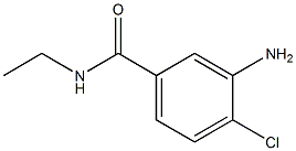3-amino-4-chloro-N-ethylbenzamide 구조식 이미지