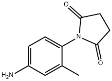 1-(4-amino-2-methylphenyl)pyrrolidine-2,5-dione Structure