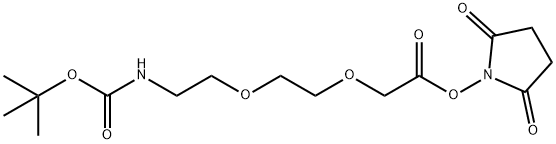 3,6,11-Trioxa-9-azatridecanoic acid Structure