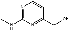 (2-(Methylamino)pyrimidin-4-yl)methanol Structure