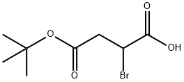 2-bromo-4-(tert-butoxy)-4-oxobutanoic acid 구조식 이미지