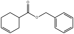 3-cyclohexene-1-carboxylic acid benzyl ester 구조식 이미지