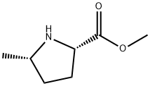 L-Proline, 5-methyl-, methyl ester, (5S)- 구조식 이미지