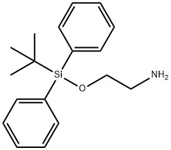 2-((tert-Butyldiphenylsilyl)oxy)ethanamine 구조식 이미지