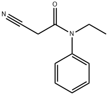 2-cyano-N-ethyl-N-phenylacetamide 구조식 이미지