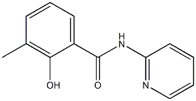 2-hydroxy-3-methyl-N-(pyridin-2-yl)benzamide 구조식 이미지