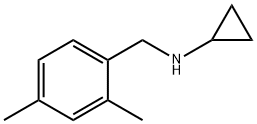 N-(2,4-dimethylbenzyl)cyclopropanamine Structure