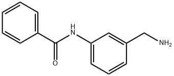 N-[3-(aminomethyl)phenyl]benzamide 구조식 이미지