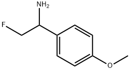 2-FLUORO-1-(4-METHOXYPHENYL)ETHANAMINE 구조식 이미지