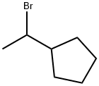 Cyclopentane, (1-bromoethyl)- Structure