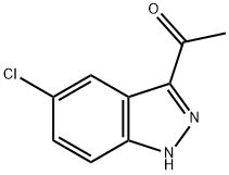 1-(5-Chloro-1H-indazol-3-yl)-ethanone 구조식 이미지
