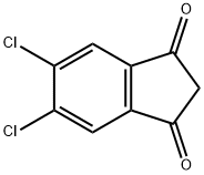 5,6-dichloro-1,3-indanedione Structure
