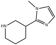 3-(1-methyl-1H-imidazol-2-yl)piperidine dihydrochloride 구조식 이미지