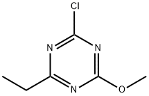 2-Chloro-4-ethyl-6-methoxy-1,3,5-triazine Structure