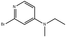 2-Bromo-4-(methylethylamino)pyridine Structure