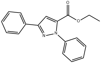 2,5-diphenyl-2H-pyrazole-3-carboxylic acid ethyl ester 구조식 이미지