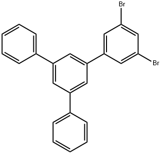 3,5-Dibromo-5'-phenyl-1,1':3',1''-terphenyl Structure