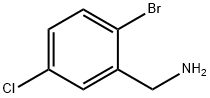 (2-bromo-5-chlorophenyl)methanamine Structure