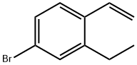 Benzene, 4-bromo-1-ethenyl-2-ethyl- Structure