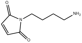 1-(4-Amino-butyl)-pyrrole-2,5-dione 구조식 이미지