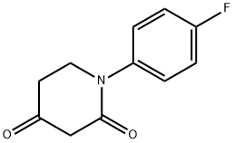 1-(4-fluorophenyl)piperidine-2,4-dione Structure