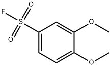 Benzenesulfonyl fluoride, 3,4-dimethoxy- 구조식 이미지