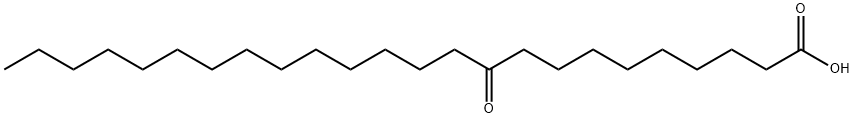 10-Oxotetracosanoic acid 구조식 이미지