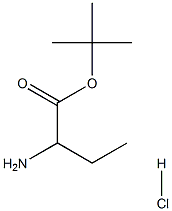 D-2-aminobutyric acid tert-butyl ester hydrochloride Structure