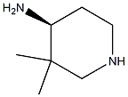 (S)-3,3-dimethylpiperidin-4-amine 구조식 이미지