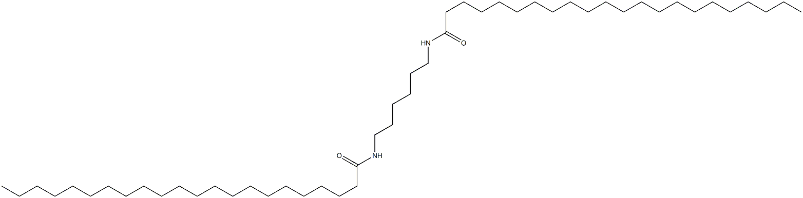 Docosanamide, N,N'-1,6-hexanediylbis- Structure