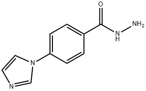 Benzoic acid, 4-(1H-imidazol-1-yl)-, hydrazide Structure