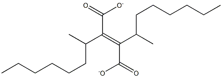 Bis(1-methylheptyl)2-butenedioate Structure