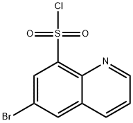 6-BROMOQUINOLINE-8-SULFONYL CHLORIDE Structure