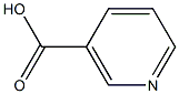 Nicotinic acid 구조식 이미지