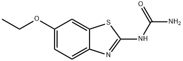 (6-ethoxy-1,3-benzothiazol-2-yl)urea 구조식 이미지