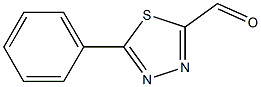 5-phenyl-1,3,4-thiadiazole-2-carbaldehyde Structure