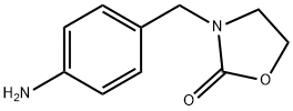 3-[(4-aminophenyl)methyl]-1,3-oxazolidin-2-one 구조식 이미지