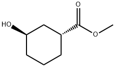 methyl (1R,3R)-3-hydroxycyclohexane-1-carboxylate Structure