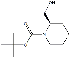 (R)-2-HYDROXYMETHYL-PIPERIDINE-1-CARBOXYLIC ACID TERT-BUTYL ESTER 구조식 이미지