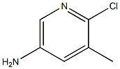 5-AMINO-2-CHLORO-3-PICOLINE 구조식 이미지