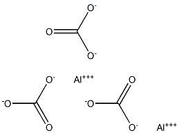 Aluminum carbonate 구조식 이미지