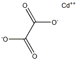 Cadmium oxalate 구조식 이미지
