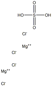 Di(magnesium chloride) sulfate Structure