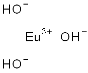 Europium(III) hydroxide 구조식 이미지